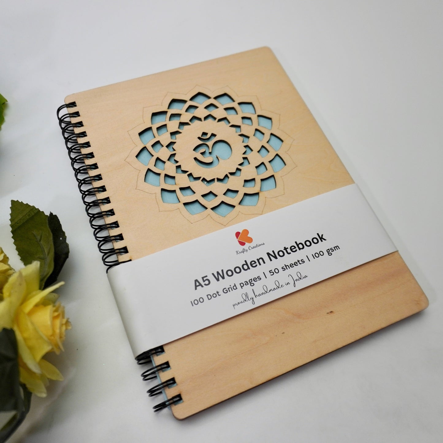 OM Wooden Notebook
