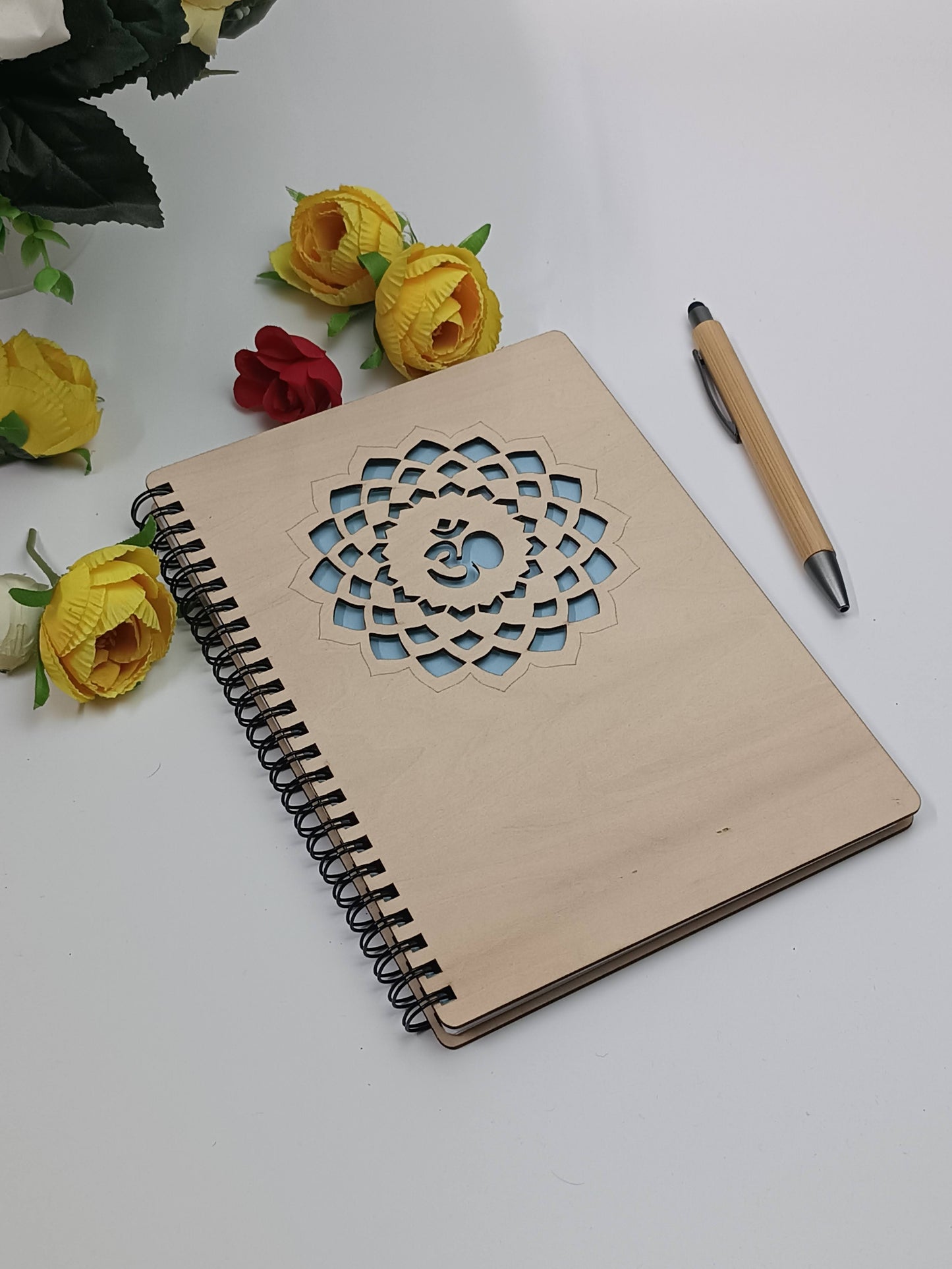 OM Wooden Notebook