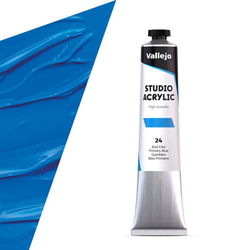 21.024 Vallejo Studio Acrylics - Primary Blue - 58 ML