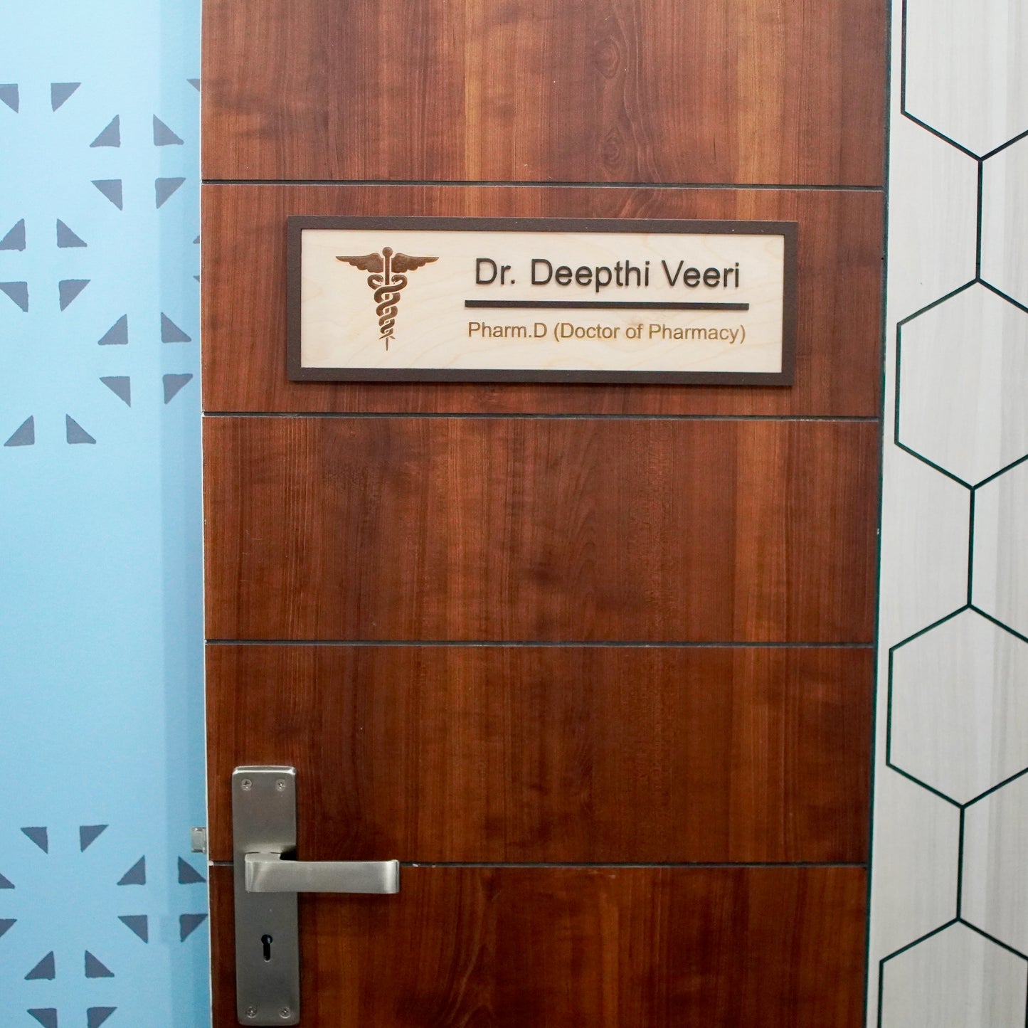 Pharmacy Doctor Name Plate | Personalized | 14x4 Inch