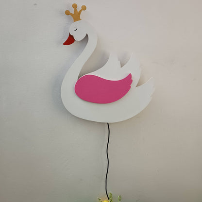 Kids Room Wall Lamp | Swan