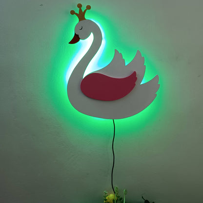 Kids Room Wall Lamp | Swan