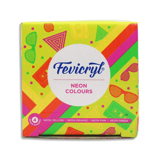 Fevicryl Neon Colours Kit - 4 Shades